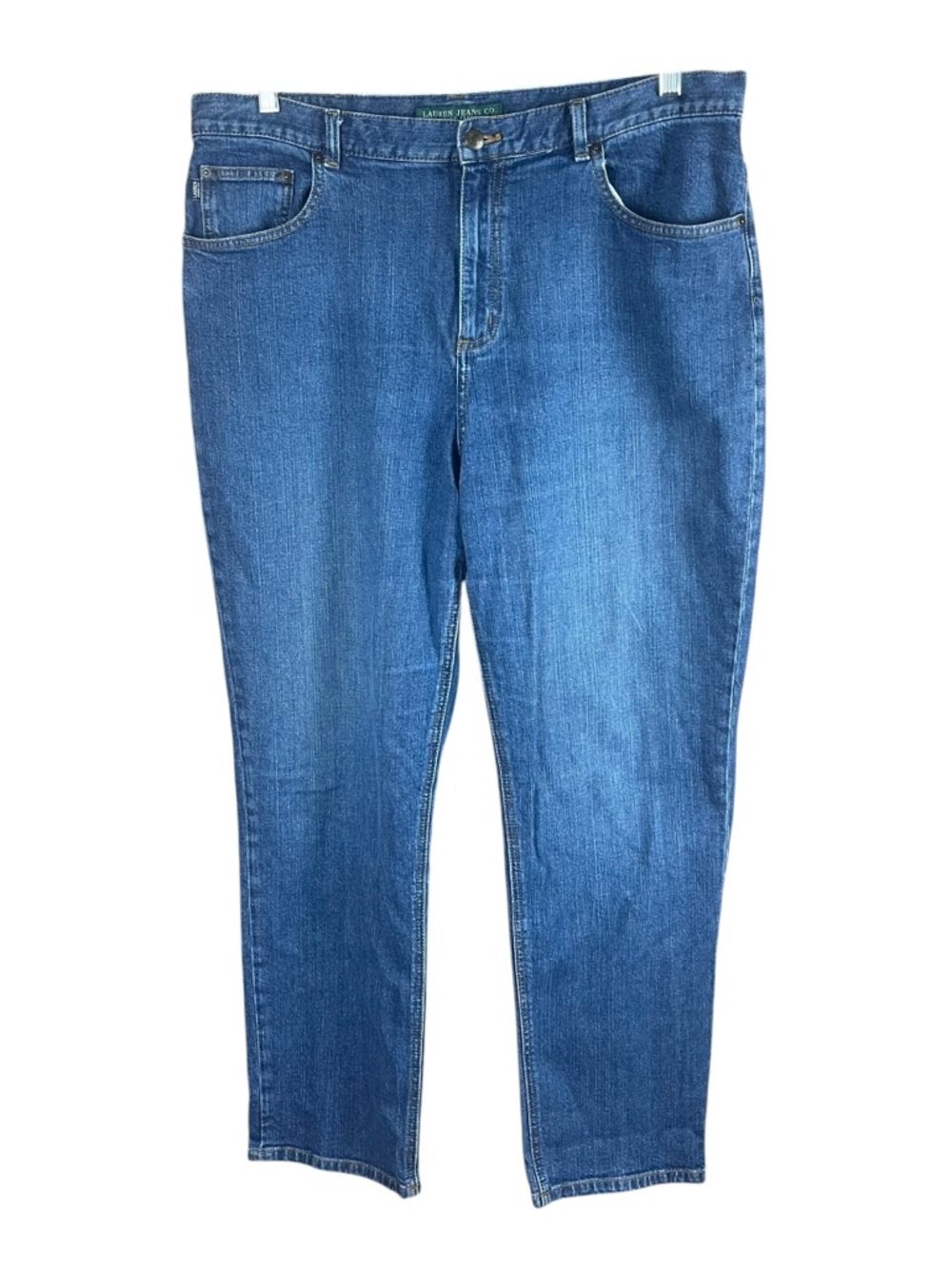 Lauren Ralph Lauren Women’s Straight Leg Blue Denim Jeans